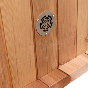 Luxuriöse 6-Personen Rotzedern-Sauna Außen-Gartensauna - Product Image 6