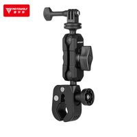 Support de caméra sport flexible MOTOWOLF pour Go-pro, support de caméra d'enregistrement, support de caméra de moto