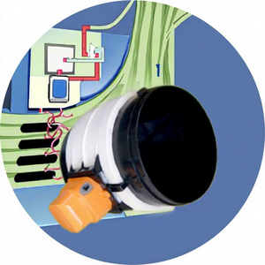 Motore per Ventilatore Industriale Elettrico con Serranda in Plastica <span class=keywords><strong>VAV</strong></span> - Product Image 4