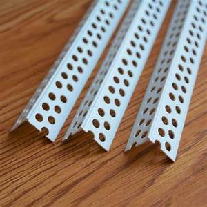 White PVC Profile <strong>UPVC</strong> Wall Plaster Angle <strong>Beading</strong> Protective Corner Beads for Interior Exterior Use Durable Drywall - Product Image 6