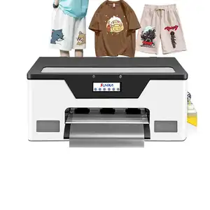 Sunika поставка Новый дизайн прозрачный 33 см теплый пилинг цифровой футболки принтер футболки печатная машина с печатной головкой Epson F1080