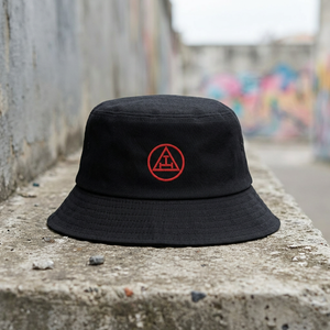 Sombrero de pescador masónico con LOGOTIPO DE ARCO REAL DE Sombrero de símbolo bordado - Product Image 3