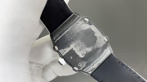 Reloj Mecánico Automático de Moda, con Correa de Goma, Estilo Hip Hop Deportivo de Lujo, Ultrafino de 7.8mm, Rectangular, de Fibra de Carbono de Alta Calidad - Product Image 5