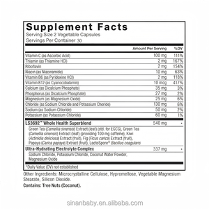 <span class=keywords><strong>OEM</strong></span>/ODM Probiyotik Zayıflama Takviyesi Kapsülleri, Yetişkin Kullanımı İçin Prebiyotikler ve Yeşil Çay Özü İçeren 60 Kapsül/Şişe - Product Image 3