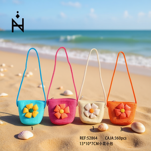 Jouet de plage de poche 13x10x7cm, petit sac à fleurs pour enfants, jeu en plein air - Product Image 2