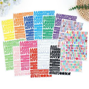 Pegatinas de Letras en Inglés de Vinilo de 0.5 Pulgadas, Resistentes al Agua, a la Luz Solar y al Aceite, Coloridas, Artísticas, para Decoración - Product Image 5