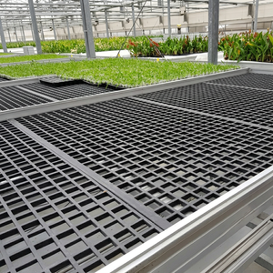 Macetas de vivero grandes de PP negro para agricultura, fáciles de montar, para el cuidado eficiente de vegetales, flores y frutas - Product Image 1