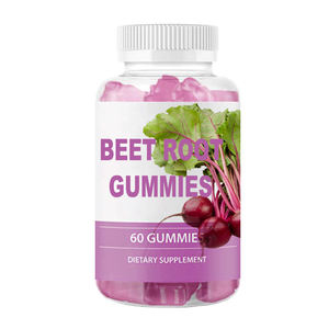 Gummies de betterave superalimentaires OEM sans sucre, naturelles et biologiques - Product Image 1