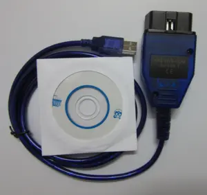 Untuk VAG409 KKL alat diagnostik mobil USB dengan Chip CH340 VAG kabel 409.1 antarmuka VAG 409 OBD2