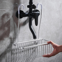 SANIPRO salle de bain accessoires étagère douche Caddy bain suspendu rangement organisateur panier pour shampooing revitalisant savon