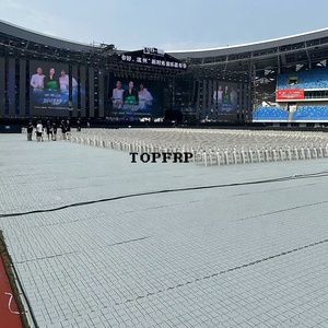 Modular Portable Concert Temporary Turf Protection <b>Plastic</b> <b>Flooring</b> - Product Image 5