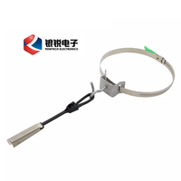 Pince de Tension de fil de chute de corps en acier inoxydable de Type cale en plastique UV pour câble plat