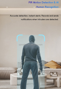 كاميرا واي فاي صغيرة جديدة عالية الدقة، كاميرا IP منزلية مع رؤية ليلية بالأشعة تحت الحمراء، كاميرا فيديو صغيرة لاسلكية مغناطيسية C12 - Product Image 6