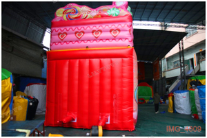 Combo de toboggan gonflable sec pour enfants |   Château gonflable commercial en PVC avec toboggan |   Château gonflable de jeu extérieur - Product Image 5