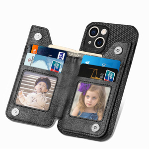 Leather Phone protection case for iphone 13 Mobile Phone Wallet case for <strong>IPhone13</strong> - Product Image 3