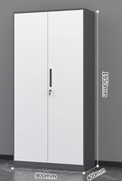 Meuble de rangement en acier inoxydable anti-poussière sur mesure pour bureau, classement de documents, présentoir de bons de commande, bibliothèque avec porte coulissante en verre