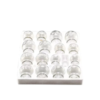 Ventouses sous vide en verre Aspiration forte Massage d'acupuncture Pots de ventouses Traitement par aspiration Ventouse Ensemble de 12 tasses