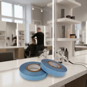 Rollo de cinta adhesiva azul de 36 yardas (1.9/2.54 cm) para pelucas con encaje frontal y extensiones de cabello con cinta adhesiva - Product Image 2