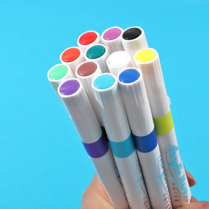 Stylos à peinture acrylique FOSKA, couleurs <span class=keywords><strong>pastel</strong></span> à base d'eau, pointe fine de 2 mm, marqueurs pour la peinture sur roche, la création de cartes, le bricolage et les fournitures artistiques - Product Image 3