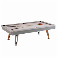 Table de billard professionnelle de haute qualité en MDF pour intérieur, 7 pieds, 8 pieds, 9 pieds, très vendue