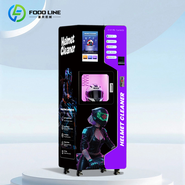 Automatic Helmet Cleaning and Drying Machine Helmet Cleaning Machines with Card Payment Helmet Cleaning Vending Machine