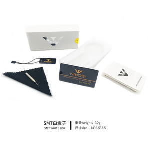 NIBOSI thương hiệu xem hộp ban đầu giấy trắng và đen sang trọng đặt hộp đồng hồ hàng đầu bao bì Giấy gói quà tặng sang trọng - Product Image 5