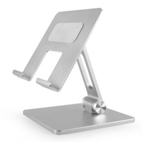 Support pliable en alliage d'aluminium pour tablette iPad - Support de bureau surélevé pour ordinateur
