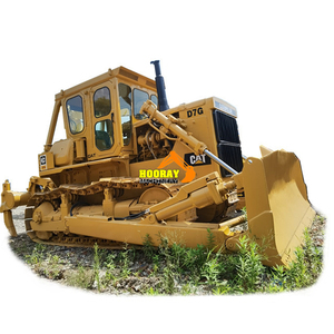 Bulldozer de cadenas Caterpillar D7G usado para el transporte rápido de inventario de proyectos de movimiento de tierras - Product Image 6