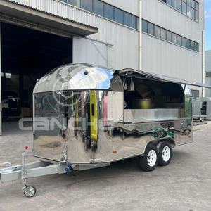 Custom Size Street Mobile Kitchen Pizza Concession Bar Food Trailer Tacos Truck Restaurant Food Truck with Full Kitchen - Product Image 4