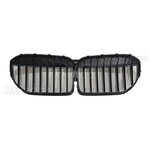 Grille de pare-chocs avant noir brillant pour BMW Série 7 G11 G12 730i 740i 750i 740e 730d 2019-2022, grilles de remplacement en ABS, style automobile - Product Image 4