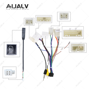 Aijia สายไฟระบบแอนดรอยด์สำหรับ2017-2019, อุปกรณ์เชื่อมต่อสำหรับรถยนต์ Toyota Corolla axio - Product Image 3