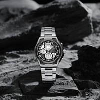 Montre à quartz pour homme NAVIFORCE Officielle 8051, style robuste de luxe, chronographe