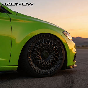 JZCNCW Nouvelles jantes en alliage d'aluminium forgé à fond profond 2/3 pièces 18-22 pouces 5x114.3/112/130 M5-M8 E900/S450 pour voiture - Product Image 4