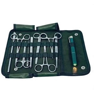 Kit de Suture Manuel pour Étudiants en Médecine, Instruments Chirurgicaux Réutilisables en Acier Inoxydable de Haute Qualité, Ensemble CE Grip Chirurgical Général - Product Image 1