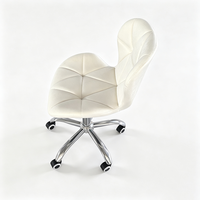Chaise de bureau moderne à hauteur réglable avec base en acier inoxydable, fournie directement par les fabricants de mobilier commercial