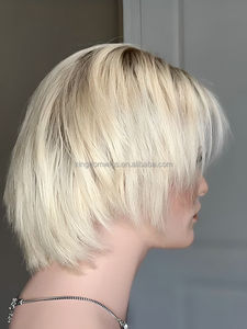 Kingdom Premium 100% cabello europeo seda superior peluca judía 5x5 tramas de base de seda espalda con HD rayita peluca Médica para Mujeres de alopecia - Product Image 4