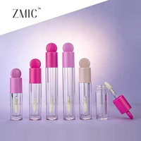 2.5ml 3ml 5ml Bonbons Brillant À Lèvres Tubes Kit Blanc rose Violet Mignon Brillant À Lèvres En Gros Ensemble Mini Nouveau Brillant À Lèvres Fun Designs