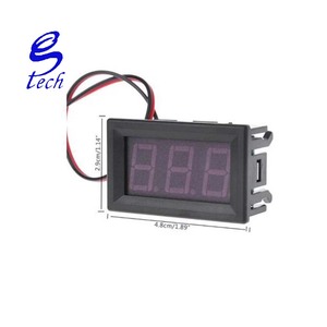 Đồng Hồ Đo Điện Áp Kỹ Thuật Số <span class=keywords><strong>DC</strong></span> 0-30V 0.56 Inch Vôn Kế LED <span class=keywords><strong>DC</strong></span> 0V-30.0V 3 Dây Đỏ Xanh Xanh DSN-DVM-568L-3 - Product Image 4