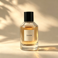 Botol Parfum Kaca Mewah Bulat 30ml 50ml 100ml Kosmetik Kosong Tertutup Rapat Sablon Botol Parfum
