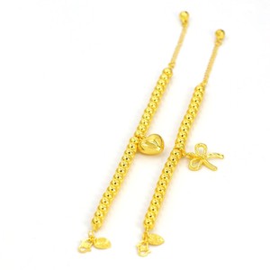 Nouveau design Z H, bijoux de couple exquis, <span class=keywords><strong>bracelet</strong></span> à perles plaqué or 24 carats, anti-allergique, <span class=keywords><strong>bracelet</strong></span> fleur de <span class=keywords><strong>lotus</strong></span> - Product Image 3