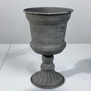 European <b>Retro</b> Iron Flower Pots With Stand For Home <b>Decor</b> Wedding Table Arrangement Floral Art - Product Image 4