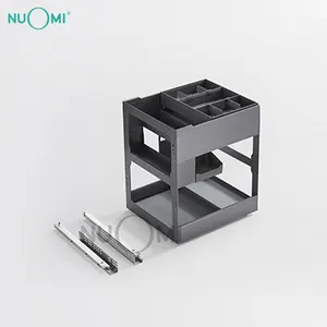 NUOMI New ENCANTO Series armadio da cucina cestino multifunzionale cestello per condimento estrarre il cestino del cassetto con vassoio interno