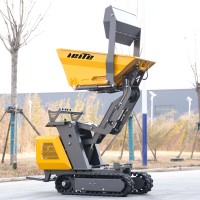 Kostenloser Versand: Neuer multifunktionaler 800kg Mini-Raupendumper mit Hydraulik und Benzinmotor für Bau- und Landwirtschaft