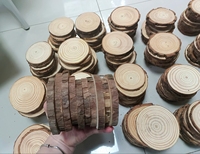 Tranches de bois naturel pour artisanat en bois DIY, pour décorations de Noël et de mariage