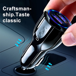 Muestra Gratuita de Cargador de Coche USB Dual con Carga Rápida 4.0 y 3.0 para Xiao <span class=keywords><strong>Mi9</strong></span> Huawei QC4.0 QC3.0, Cargador de Teléfono para Coche con USB C y PD Rápido - Product Image 5