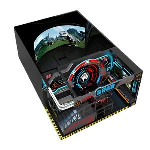 Chaise 3D Naked Eye 4D 5D 7D Indoor Orbit <span class=keywords><strong>Cinema</strong></span> Park Motion avec écran à 360 degrés pour le trampoline Park - Product Image 1