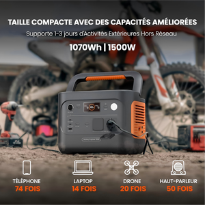 Vente flash - <span class=keywords><strong>Station</strong></span> <span class=keywords><strong>d</strong></span>'alimentation <span class=keywords><strong>Jackery</strong></span> Explorer 1000 V2 avec batterie LiFePO4 et protection IP65 - Product Image 6