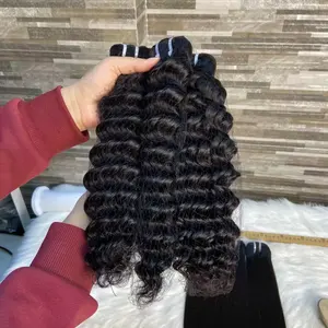 Venta al por Mayor de Paquetes de Cabello Humano Virgen 100% Alineado con la Cutícula, Cabello Brasileño Crudo 10A 12A 15A, Proveedores de Paquetes de Cabello - Product Image 3