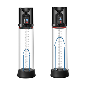 Hot USB ricaricabile aspirazione elettrica del pene maschio aumento delle dimensioni automatizzato pompa a vuoto aria masturbatore - Product Image 1