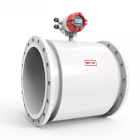 Transmetteur de débitmètre électromagnétique à bas prix, capteur de débit électromagnétique numérique intelligent